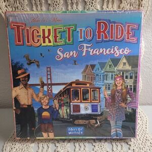 Ticket to Ride San Francisco Board Game Days of Wonder Alan R Moon New Sealed